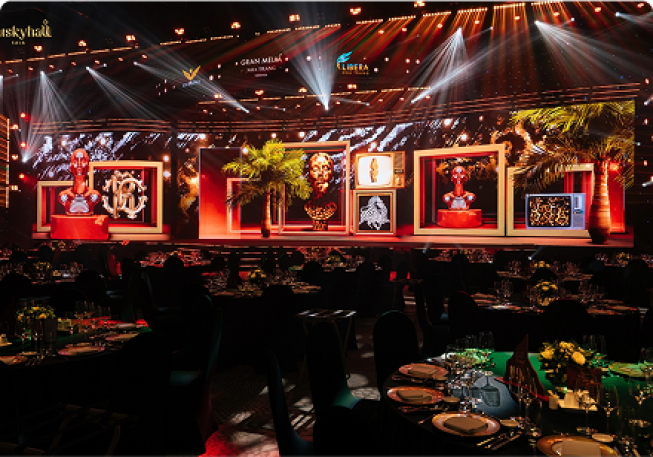 The harmonious combination between space and food- Thiskyhall enhances the experience at the Eaton Park Kick-off event